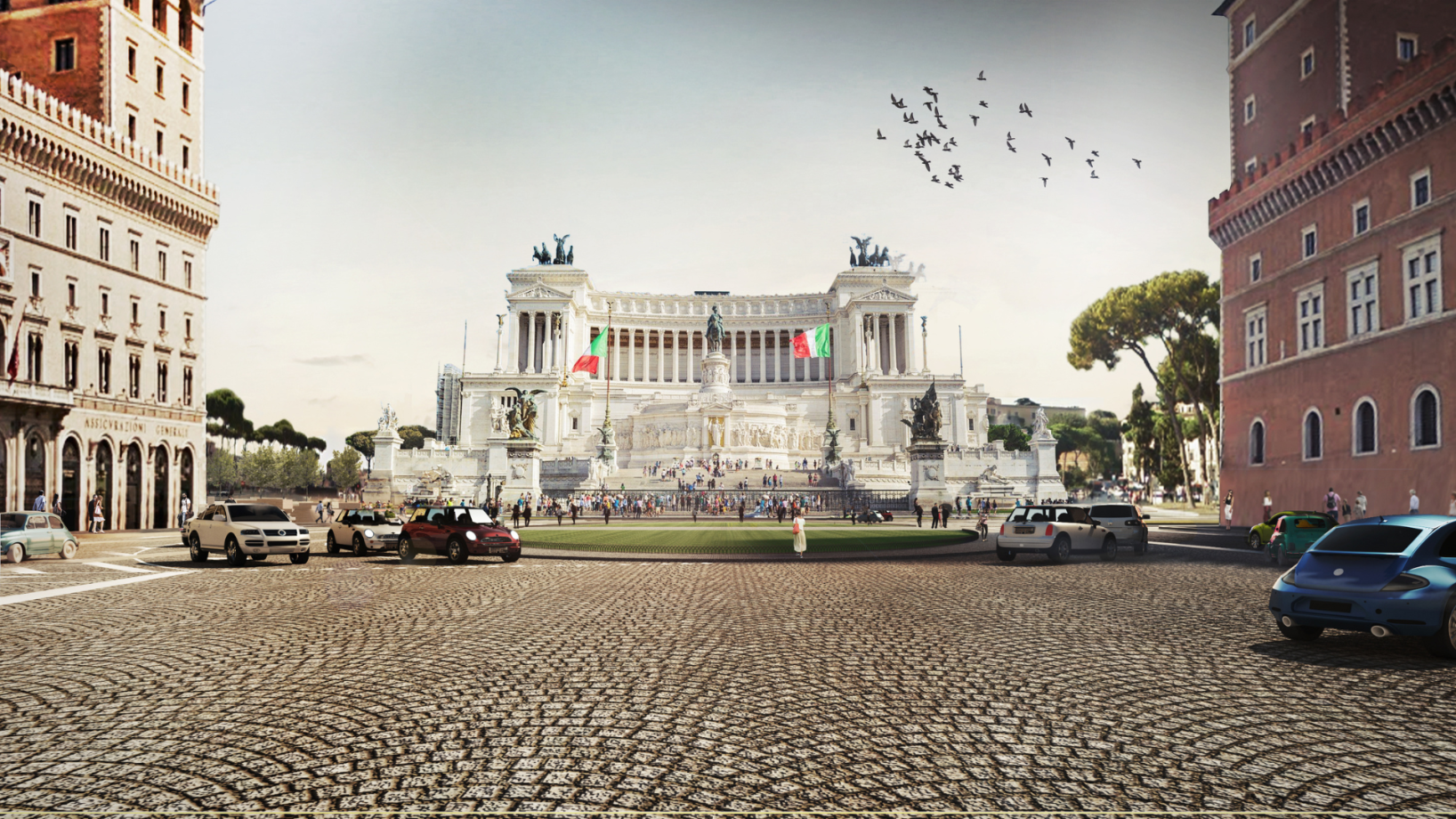 Piazza Venezia Metro Station