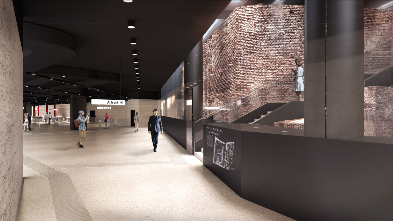 Piazza Venezia Metro Station